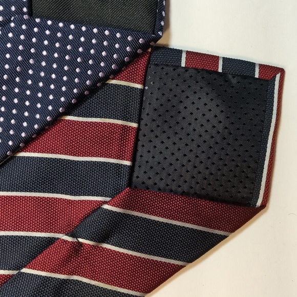 Designer Ties Bundle Lot Of Three (3) 100% Silk - Picture 6 of 10